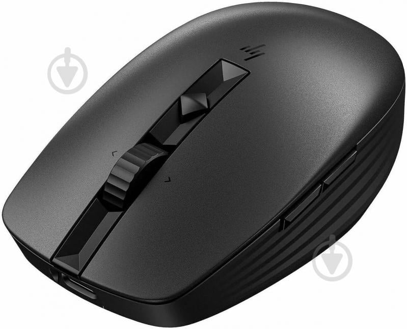 Мышка HP 710 Rechargeable Silent USB-A/WL/BT black (6E6F2AA) - фото 2