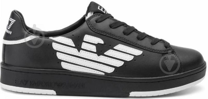 Кроссовки зимние EA7 LEATHER_SNEAKER X8X043-XK075-A120 р.38 черные - фото 2