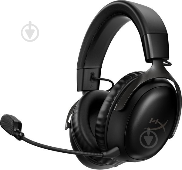 Гарнитура игровая HyperX Cloud III Wireless black (77Z45AA) - фото 1