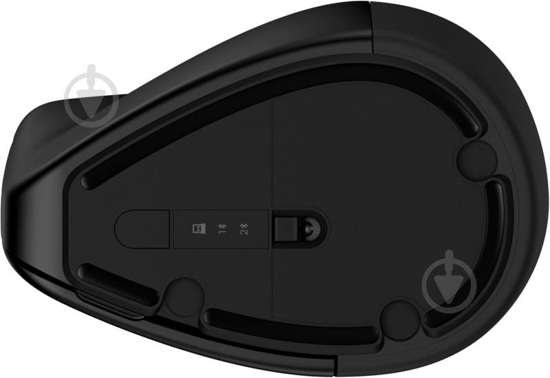 Мышь HP 920 Ergonomic Vertical WL/BT black (6H1A4AA) - фото 3 Мышь HP 920 Ergonomic Vertical WL/BT black (6H1A4AA) - фото 3