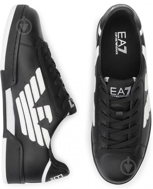 Кросівки зимові EA7 LEATHER_SNEAKER X8X043-XK075-A120 р.39 1/3 чорні - фото 8