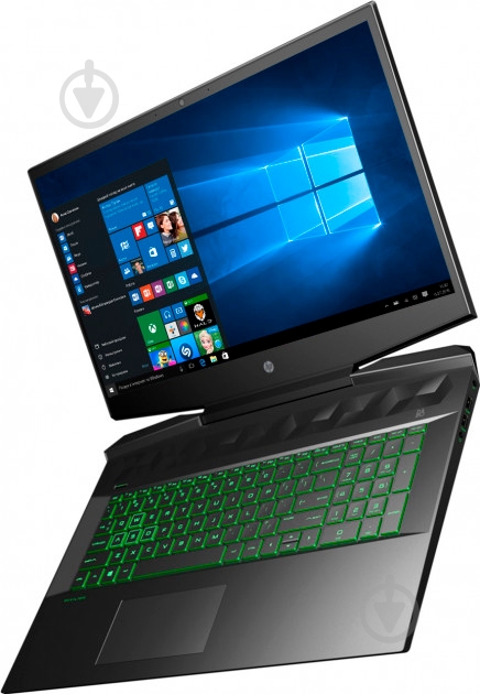 Ноутбук HP Pavilion 15 Gaming 15,6" (8KQ04EA) dark grey - фото 4