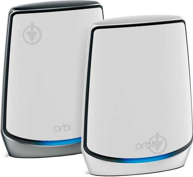 Система Wi-Fi Mesh NETGEAR Orbi RBK852 AX6000 2 модема белый (RBK852-100EUS) - фото 1 Система Wi-Fi Mesh NETGEAR Orbi RBK852 AX6000 2 модема белый (RBK852-100EUS) - фото 1