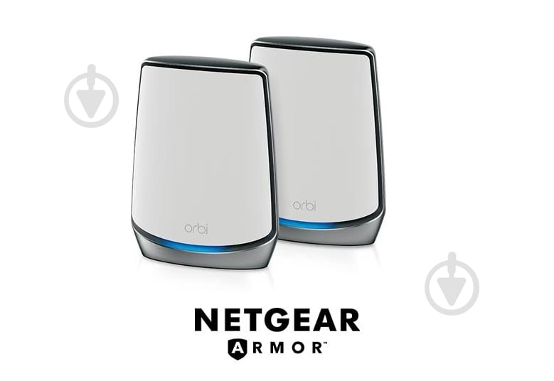 Система Wi-Fi Mesh NETGEAR Orbi RBK852 AX6000 2 модема белый (RBK852-100EUS) - фото 3 Система Wi-Fi Mesh NETGEAR Orbi RBK852 AX6000 2 модема белый (RBK852-100EUS) - фото 3