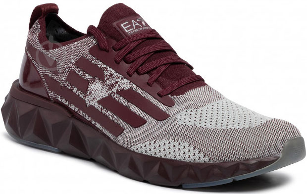 Кросівки EA7 WOVEN_SNEAKER X8X048-XK113-D661 р.37 1/3 сірі - фото 1