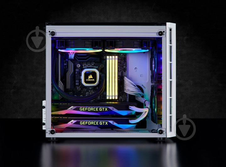 Корпус Corsair Carbide 280X RGB Tempered Glass White (CC-9011137-WW) - фото 16