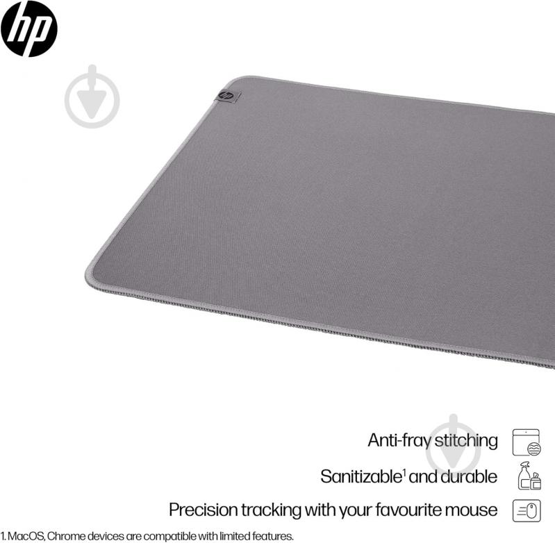 Ігрова поверхня HP 205 Sanitizable XL grey (8X596AA) - фото 2 Ігрова поверхня HP 205 Sanitizable XL grey (8X596AA) - фото 2