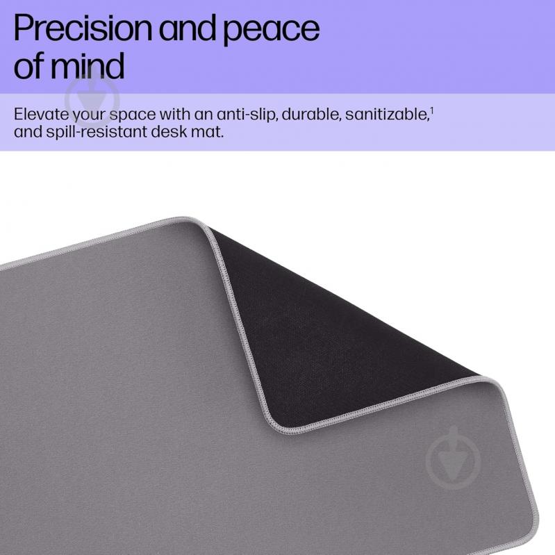 Ігрова поверхня HP 205 Sanitizable XL grey (8X596AA) - фото 3 Ігрова поверхня HP 205 Sanitizable XL grey (8X596AA) - фото 3