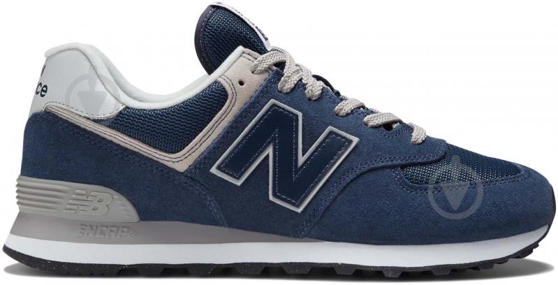 Кросівки чоловічі New Balance 574 ML574EVN р.44,5 сині - фото 1