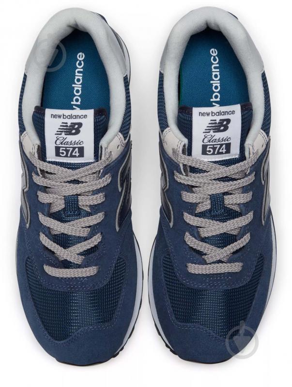 Кроссовки мужские New Balance 574 ML574EVN р.44,5 синие - фото 3