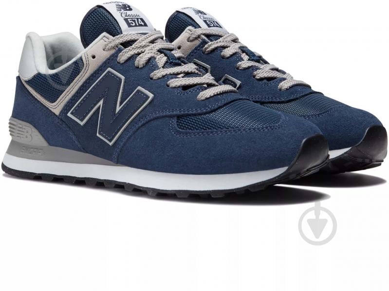 Кроссовки мужские New Balance 574 ML574EVN р.44,5 синие - фото 4