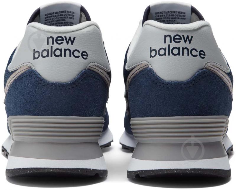 Кросівки чоловічі New Balance 574 ML574EVN р.44,5 сині - фото 6