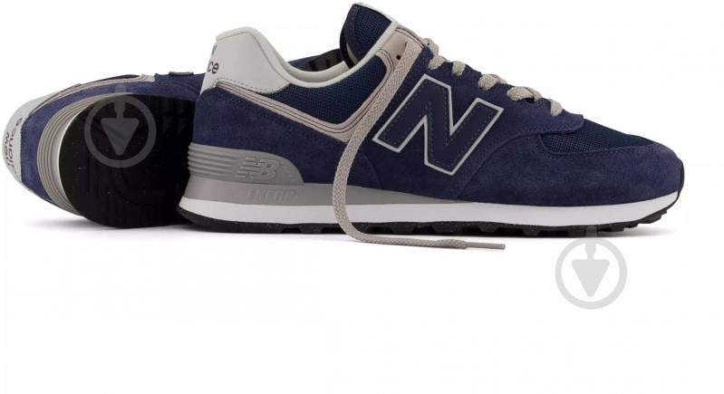 Кроссовки мужские New Balance 574 ML574EVN р.44,5 синие - фото 7