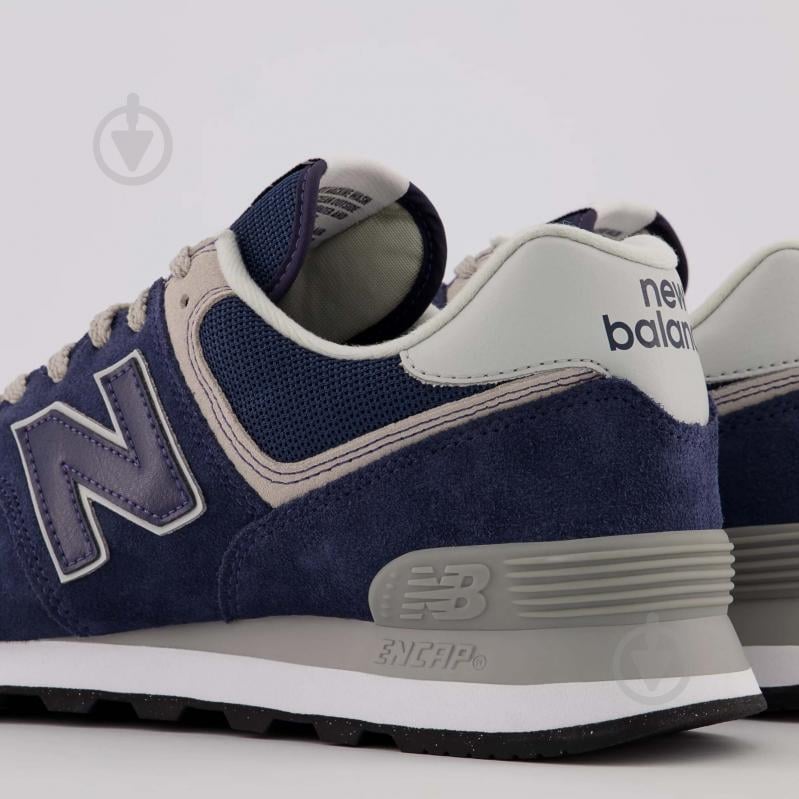 Кросівки чоловічі New Balance 574 ML574EVN р.44,5 сині - фото 8