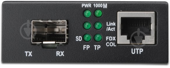 Медіаконвертер Digitus Gigabit RJ45 / SFP (DN-82130) - фото 3 Медіаконвертер Digitus Gigabit RJ45 / SFP (DN-82130) - фото 3