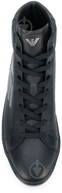 Кросівки EA7 LEATHER_SNEAKER X8Z001-XK119-K001 р.US 11 чорний - фото 2