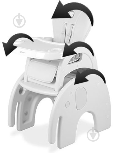 Стульчик-трансформер Lionelo Eli розовый LO.EL02 - фото 6