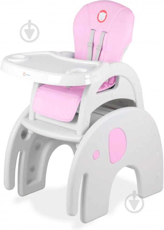 Стульчик-трансформер Lionelo Eli розовый LO.EL02 - фото 1