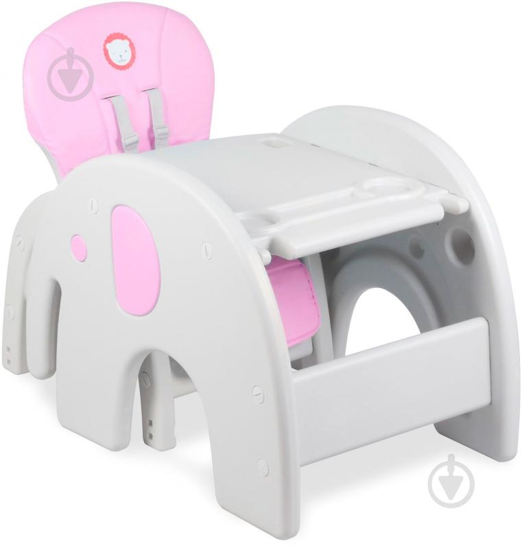 Стульчик-трансформер Lionelo Eli розовый LO.EL02 - фото 3