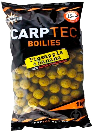 Бойлы Dynamite Baits CarpTec Pineapple&Banana 1000 г банан DY1163 - фото 1