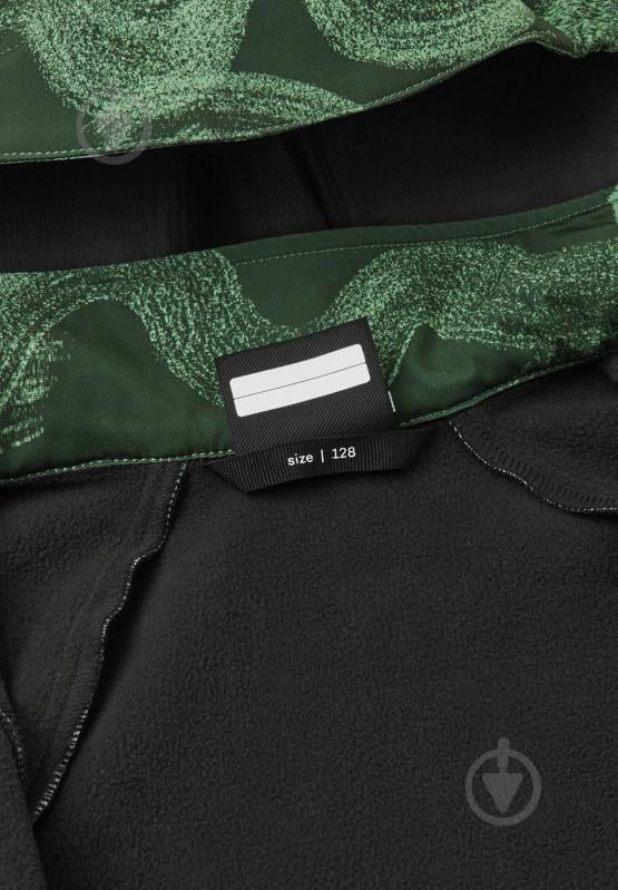 Куртка для мальчиков Reima Softshell Aitoo р.122 зеленый 5100139A-8512 - фото 5