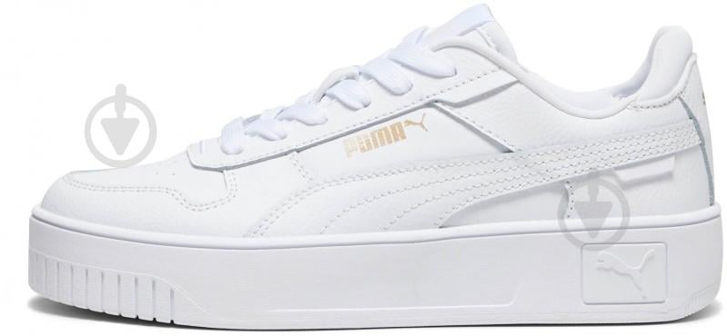 Кроссовки детские Puma CARINA STREET JR 39384601 р.39 белые - фото 1