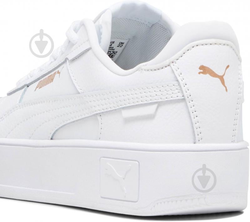 Кроссовки детские Puma CARINA STREET JR 39384601 р.39 белые - фото 4