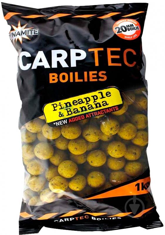 Бойли Dynamite Baits Carptec Pineapple&Banana 1000 г банан DY1164 - фото 1