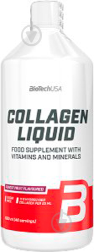 Біологічно активна добавка BioTechUSA Для суглобів та зв'язок Collagen Liquid 1000 мл - фото 1