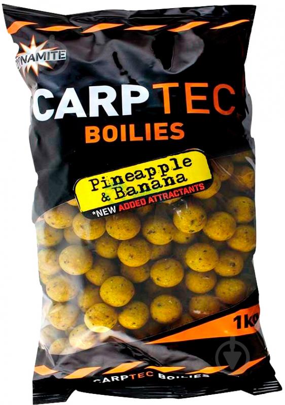 Бойли Dynamite Baits Carptec Pineapple&Banana 2000 г банан DY1151 - фото 1