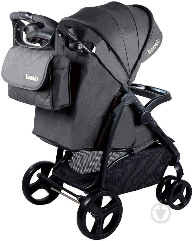 Коляска прогулочная Lionelo Elise dark grey LO.K.EL01 - фото 2 Коляска прогулочная Lionelo Elise dark grey LO.K.EL01 - фото 2