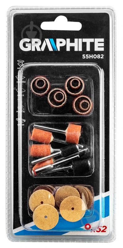 Набор насадок GRAPHITE 55H082 - фото 7 Набор насадок GRAPHITE 55H082 - фото 7
