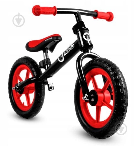 Беговел Lionelo Fin Plus черный/красный LO.FI01 - фото 2