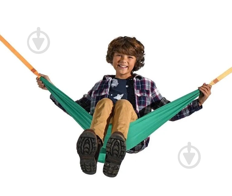Гамак Hape Nature Fun E5573 130 см зелений 130 см - фото 4