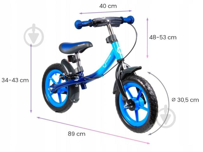 Беговел Lionelo Dan Plus синий LO.DA02 - фото 2 Беговел Lionelo Dan Plus синий LO.DA02 - фото 2