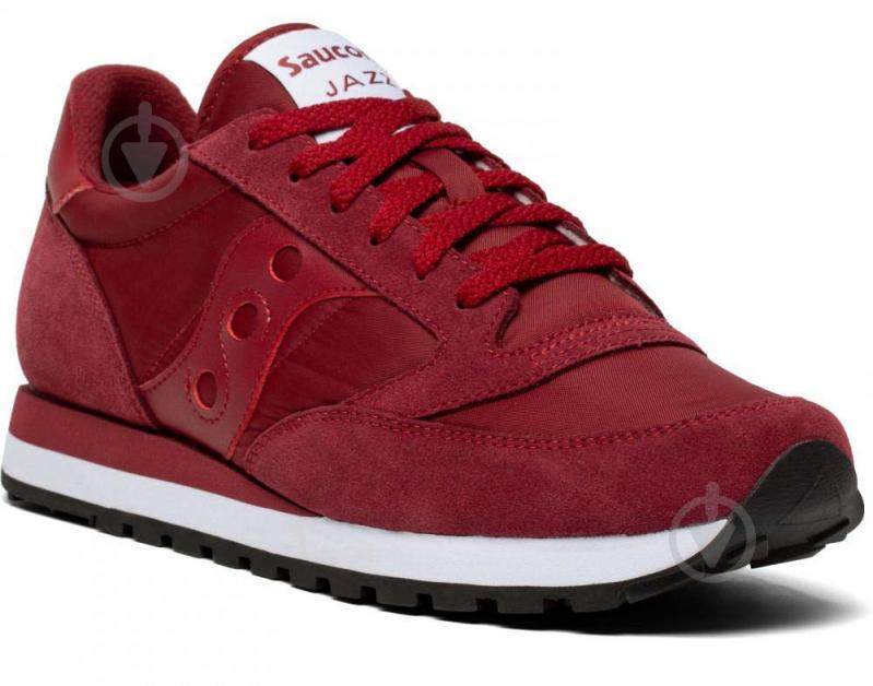 Кроссовки мужские демисезонные Saucony JAZZ ORIGINAL 2044-621s р.46 бордовые - фото 3