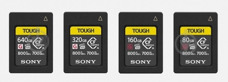 Карта памяти Sony CFexpress 640 ГБ (CEAG640T.SYM ) Type A - фото 8