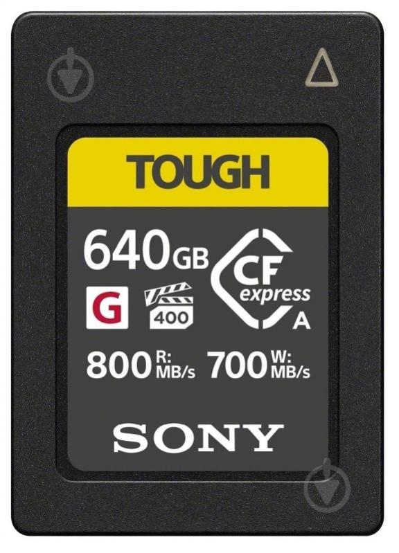 Карта памяти Sony CFexpress 640 ГБ (CEAG640T.SYM ) Type A - фото 1