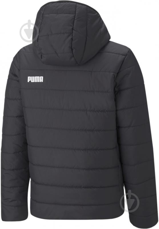 Куртка для хлопчиків Puma ESS HOODED PADDED JACKET 67055901 р.140 чорна - фото 2