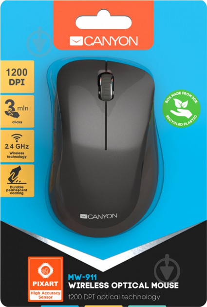 Мышь Canyon CNS-CMSW911DG Dark Gray USB - фото 6