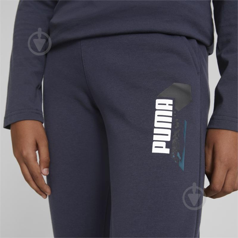 Брюки Puma ALPHA SWEATPANTS FL B 67010843 р. 140 черный - фото 4