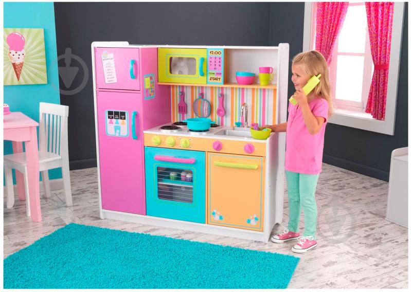 Игровой набор Kidkraft кухня Deluxe Big & Bright 53100 - фото 2