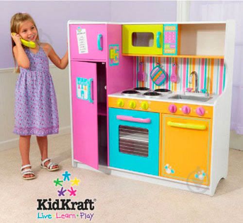 Игровой набор Kidkraft кухня Deluxe Big & Bright 53100 - фото 3