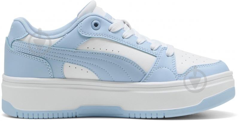 Кросівки жіночі Puma Rebound Femme Low 40259205 р.35,5 білі із блакитним - фото 2