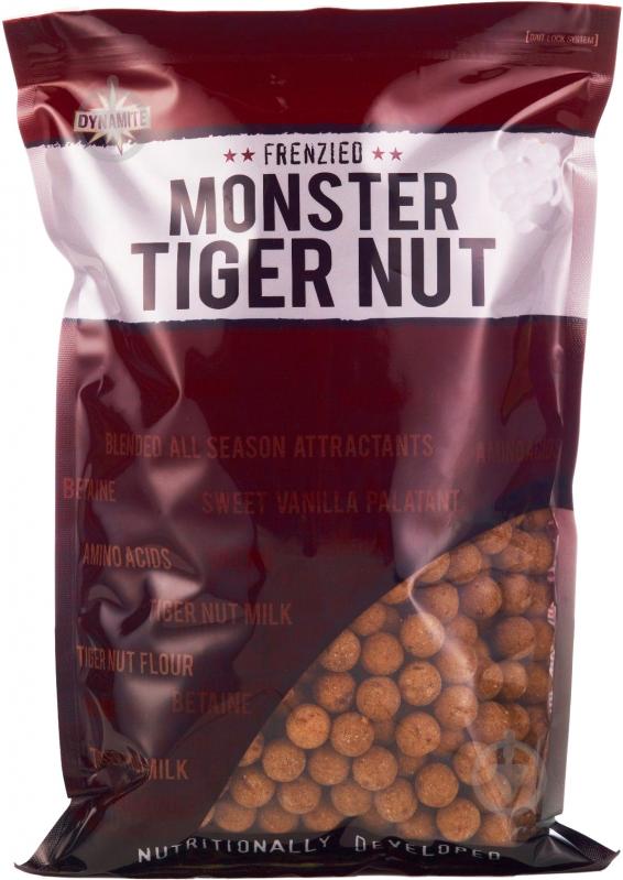 Бойлы Dynamite Baits Monster Tiger Nut Shelf Life 1000 г тигровый орех DY226 - фото 1