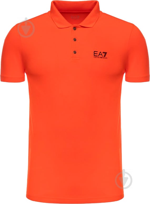 Поло EA7 JERSEY_POLO_SHIRT 3GPF52-PJ04Z-1683 р.S червоний - фото 1