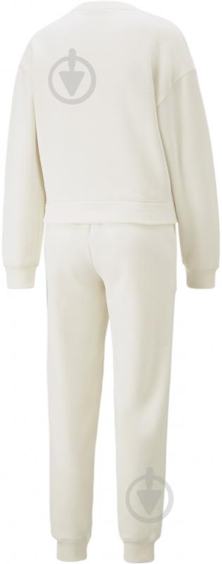 Спортивный костюм Puma LOUNGEWEAR SUIT FL 67002599 р.XL бежевый - фото 2