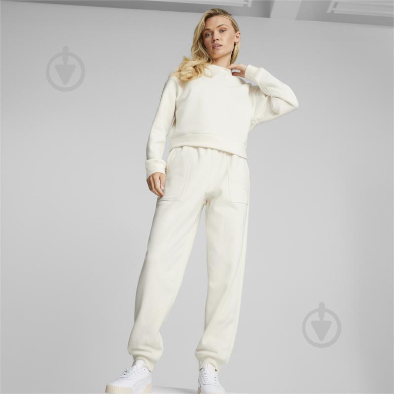 Спортивный костюм Puma LOUNGEWEAR SUIT FL 67002599 р.XL бежевый - фото 3