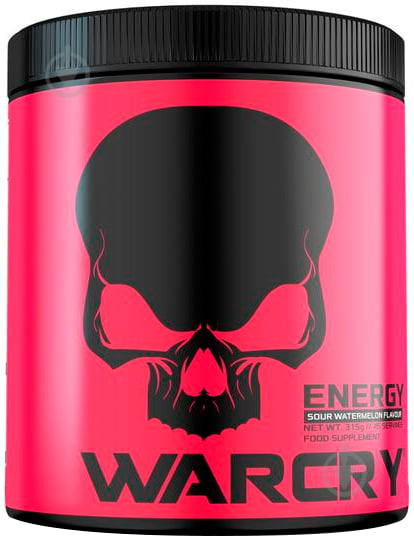 Комплекс передтренувальний Genius Nutrition Warcry Energy кислий кавун 315 г - фото 1