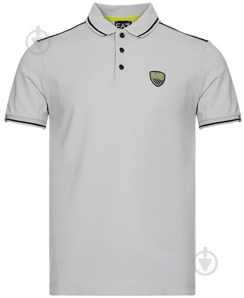 Поло EA7 JERSEY_POLO_SHIRT 3GPF74-PJ04Z-1937 р.M сірий - фото 1